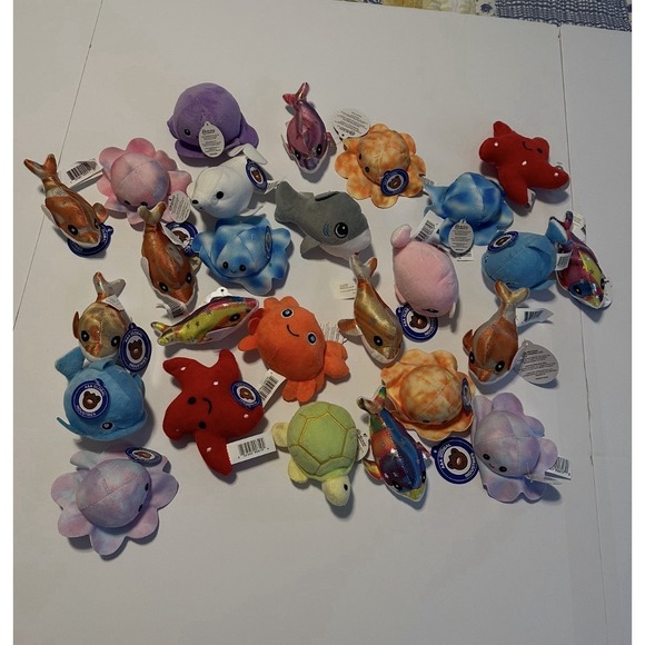 A&A Global Industries Other - Small Sea Animal Plush Toys - Great For Halloween Trick or Treaters (26 ea)